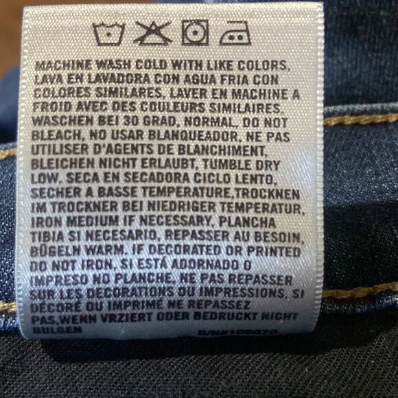 Citizens Of Humanity Dark Blue Boot Cut Jeans - Picture 8 of 16